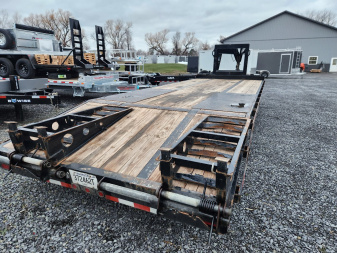 Used 2023 BWISE EDG25-23 Equipment Trailer