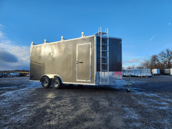 New 2025 ALCOM EZ HAULER 8.5X16UCP Cargo / Enclosed Trailer
