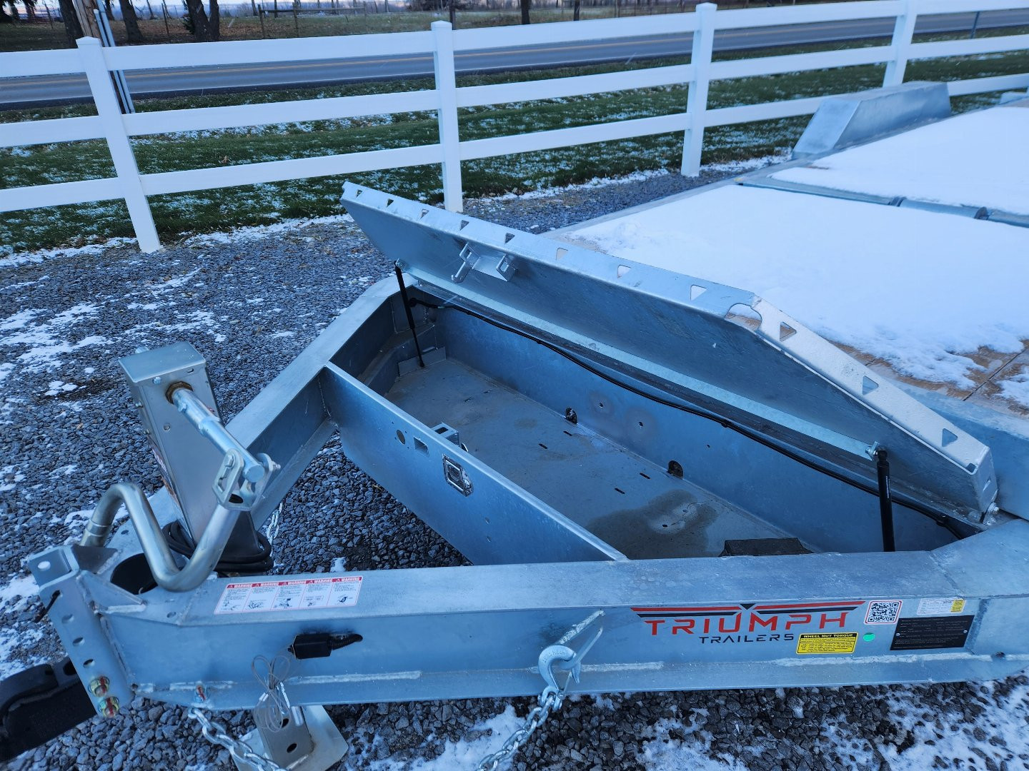 New 2025 Triumph Trailers GGTCH6 Equipment Trailer