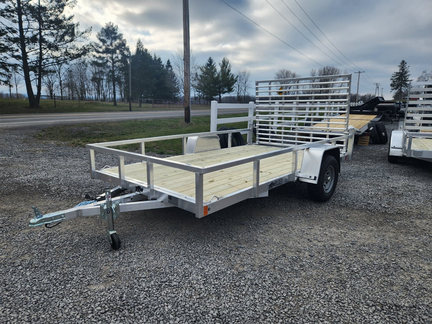 New 2025 BLACK RHINO EX612SA Utility Trailer