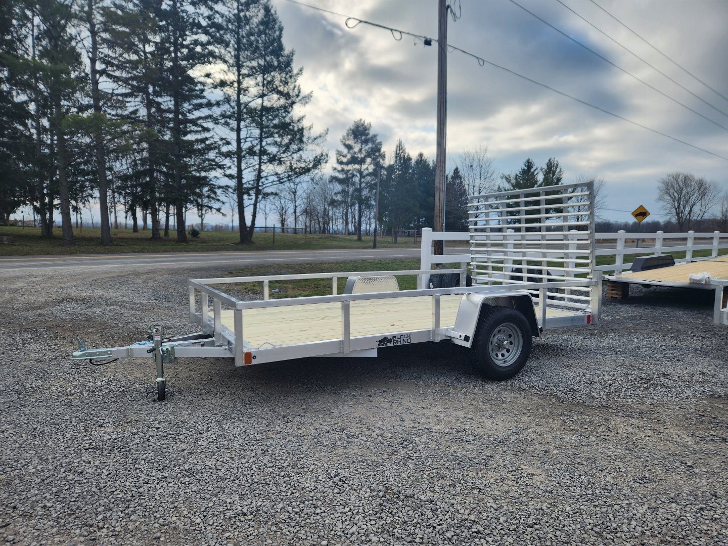 New 2025 BLACK RHINO EX612SA Utility Trailer