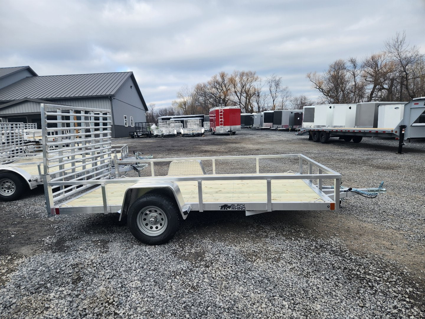 New 2025 BLACK RHINO EX612SA Utility Trailer