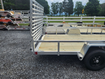 New 2025 BLACK RHINO EXS712 Utility Trailer