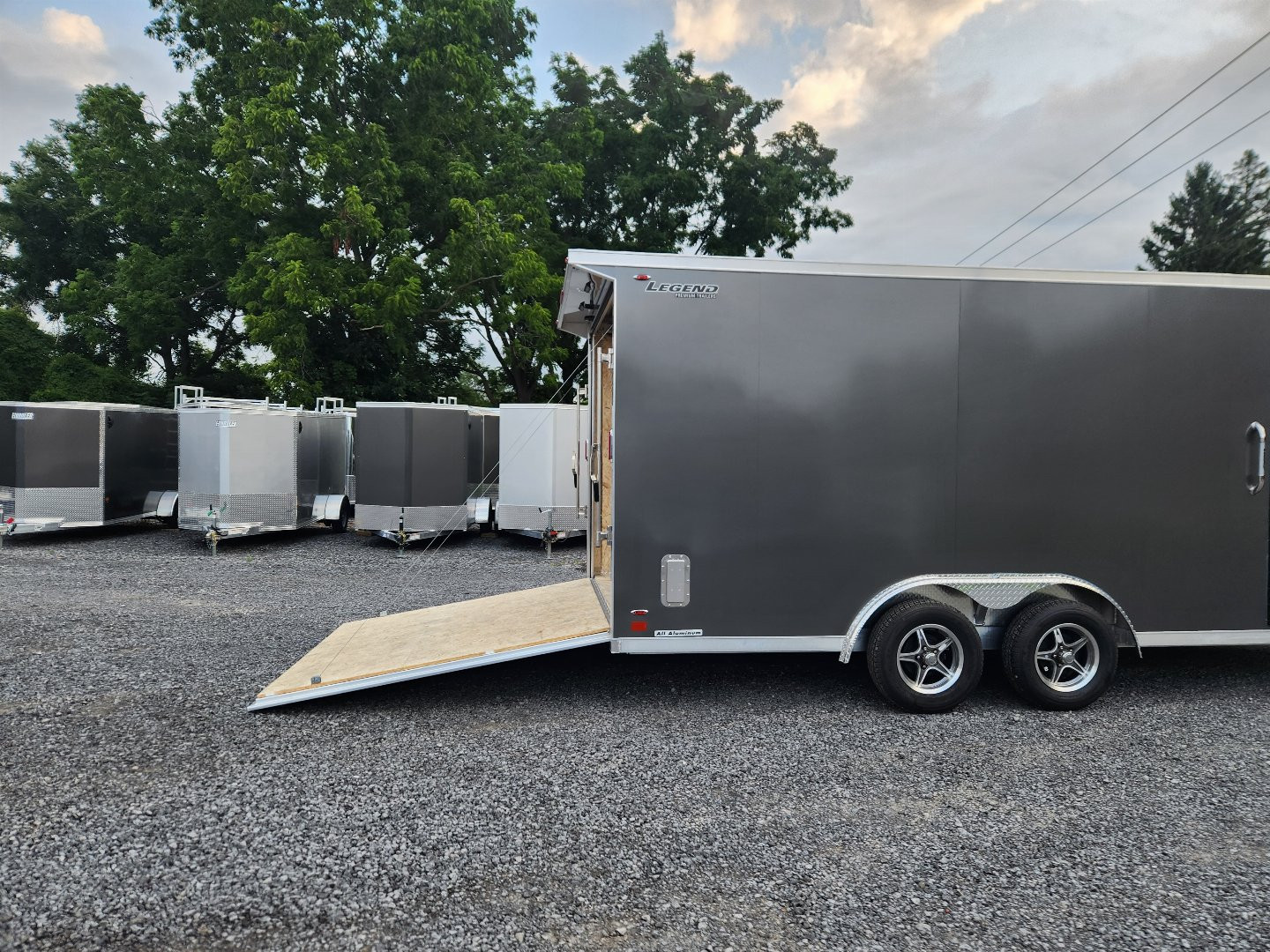New 2025 LEGEND TRAILERS 8X21FTVTA Cargo / Enclosed Trailer