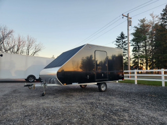 New 2025 Legend Trailers 8.5X13SL Snowmobile Trailer