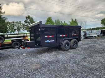 New 2025 BWISE DT12 81.5x12 12K Tandem Axle Dump Trailer