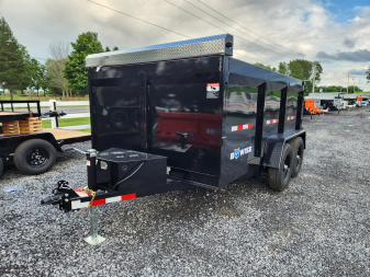 New 2025 BWISE DT12 81.5x12 12K Tandem Axle Dump Trailer