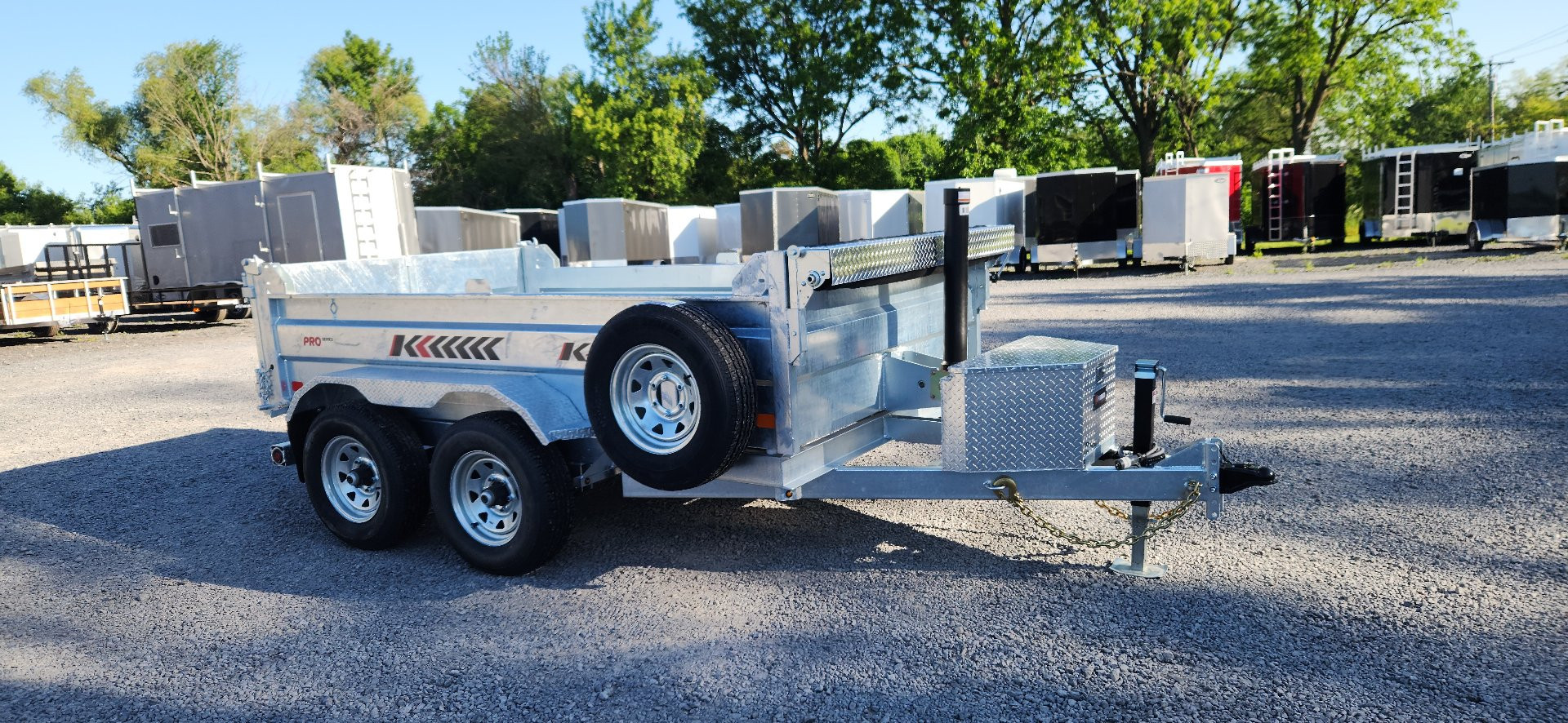 New 2025 K-TRAIL D610 Dump Trailer