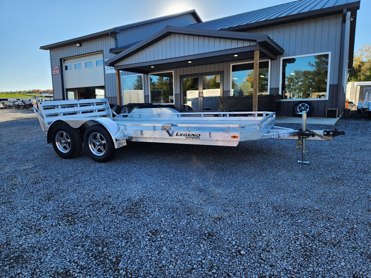 New 2025 LEGEND TRAILERS 7X14UGTA35 Utility Trailer