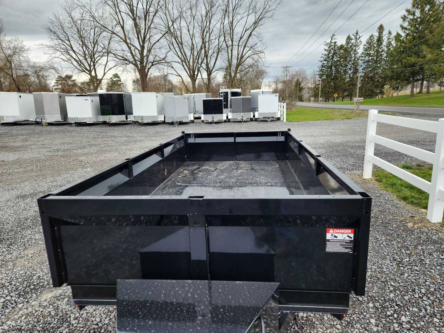 New 2025 BWISE DT10 72x12 10K Tandem Axle Dump Trailer