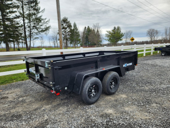 New 2025 BWISE DT10 72x12 10K Tandem Axle Dump Trailer
