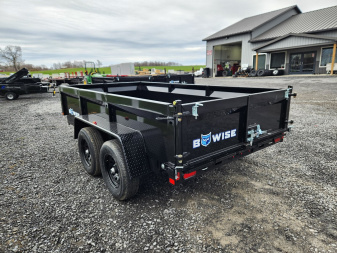 New 2025 BWISE DT10 72x12 10K Tandem Axle Dump Trailer