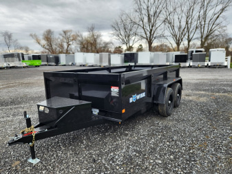 New 2025 BWISE DT10 72x12 10K Tandem Axle Dump Trailer