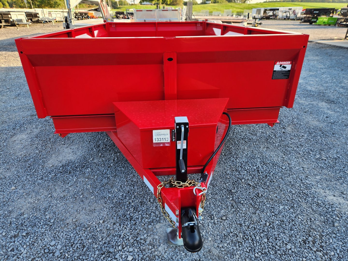 New 2025 BWISE DT12 81.5x12 12K Tandem Axle Dump Trailer