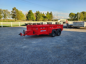 New 2025 BWISE DT12 81.5x12 12K Tandem Axle Dump Trailer