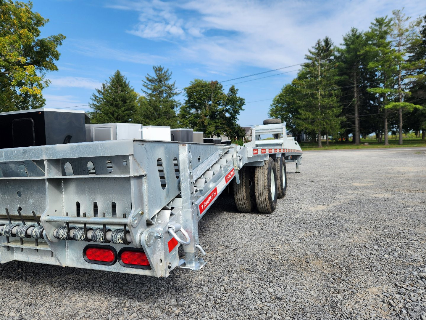 New 2025 Triumph Trailers GHDGF3 Equipment Trailer