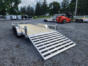 New 2025 BLACK RHINO EXT714 7' x 14' Utility Trailer