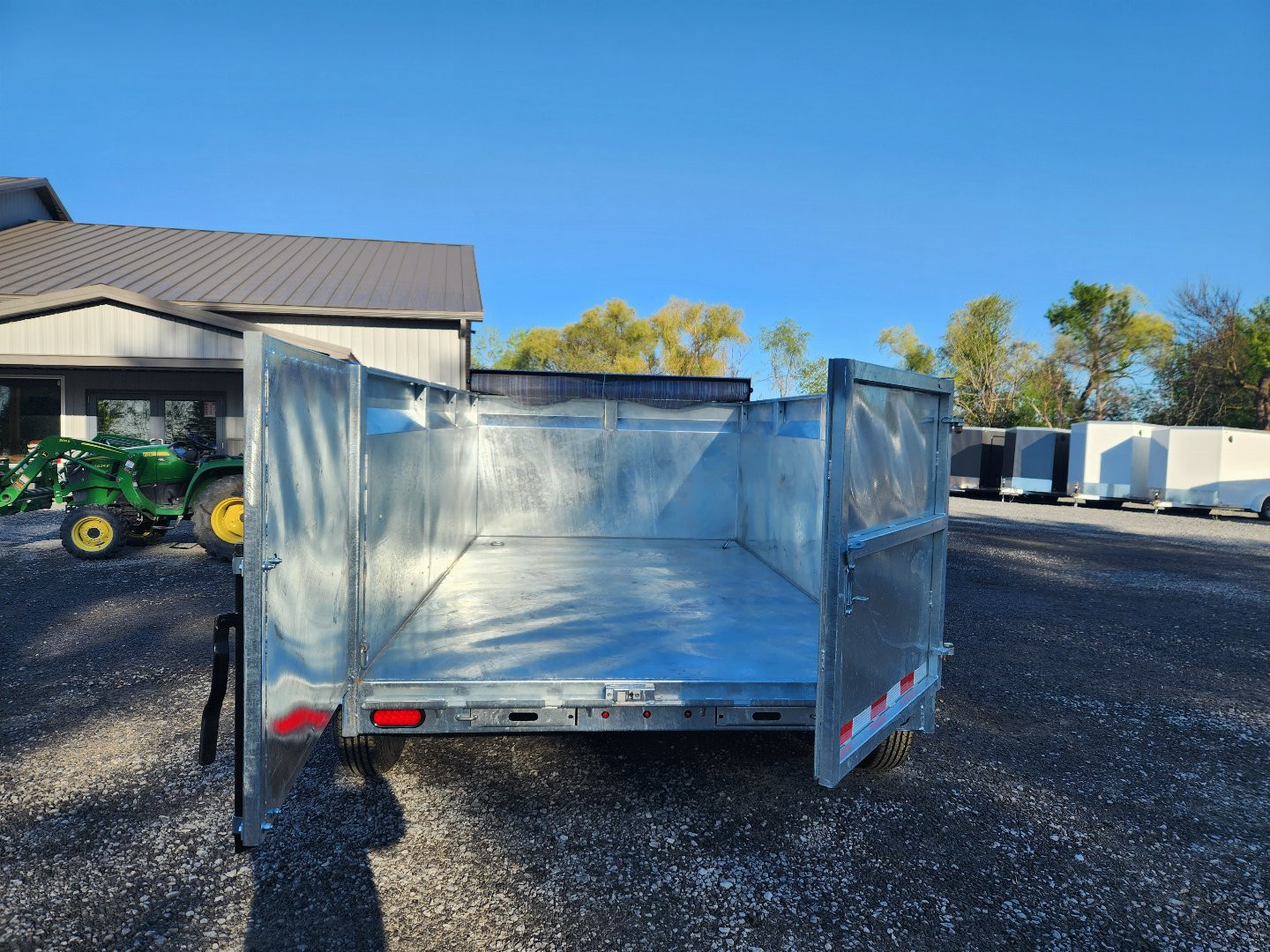 New 2025 BWISE DT12 81.5x12 12K Tandem Axle Dump Trailer