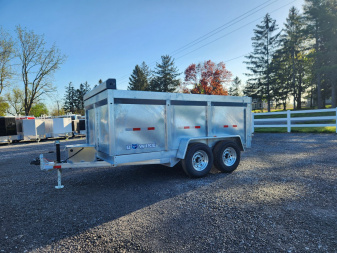 New 2025 BWISE DT12 81.5x12 12K Tandem Axle Dump Trailer