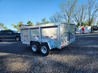 New 2025 BWISE DT12 81.5x12 12K Tandem Axle Dump Trailer