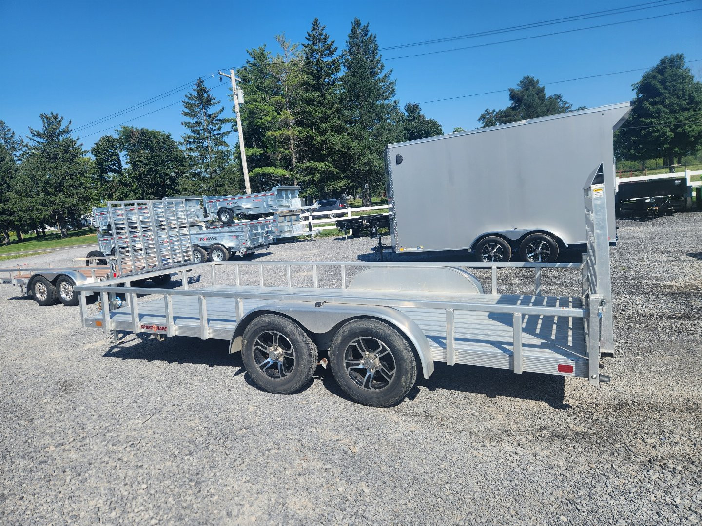 Used 2022 Sport Haven LANDSCAPE Utility Trailer