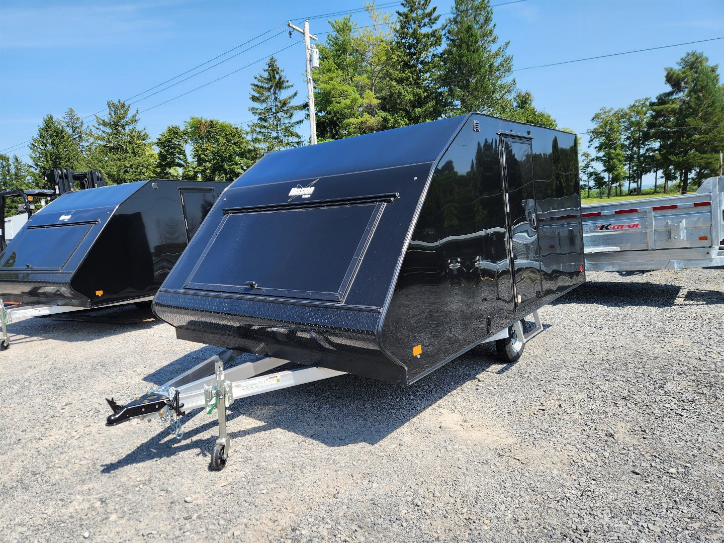 New 2025 MISSION MFS101X13CROSSOVER Snowmobile Trailer