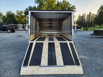 New 2025 MISSION MFS101X13CROSSOVER Snowmobile Trailer