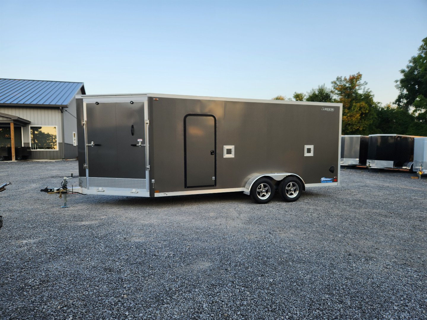 New 2025 Legend Trailers 7X23TSTA35 Snowmobile Trailer