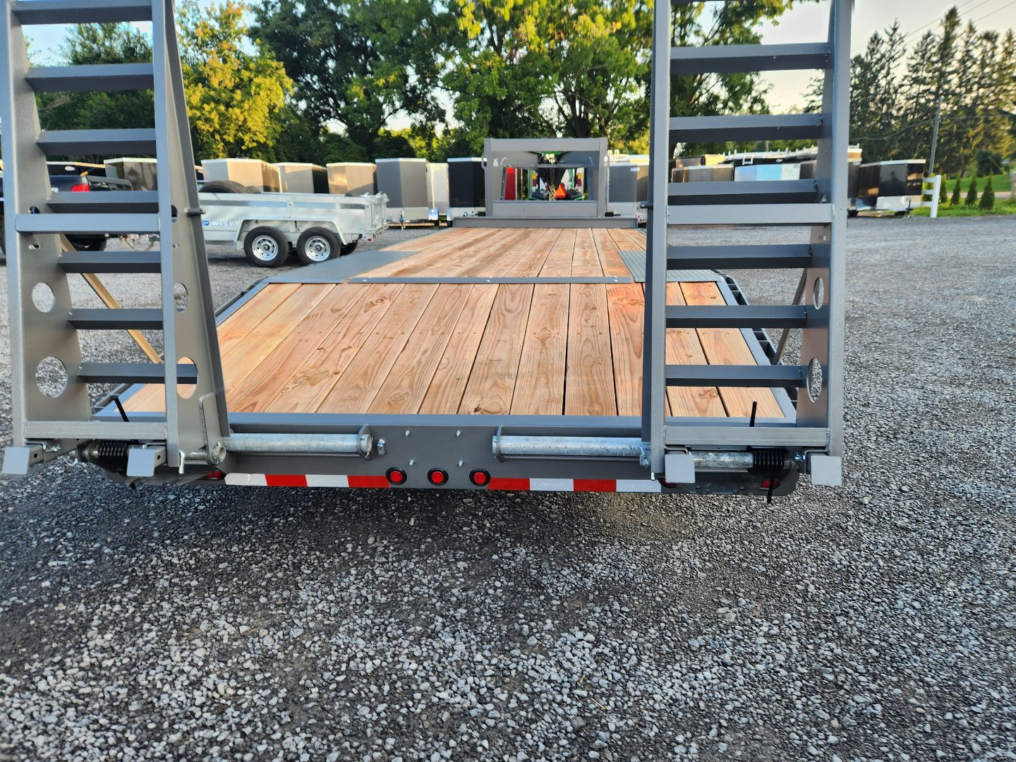 New 2024 BWISE EHD15 102x24 16.8K Deckover Equipment Trailer