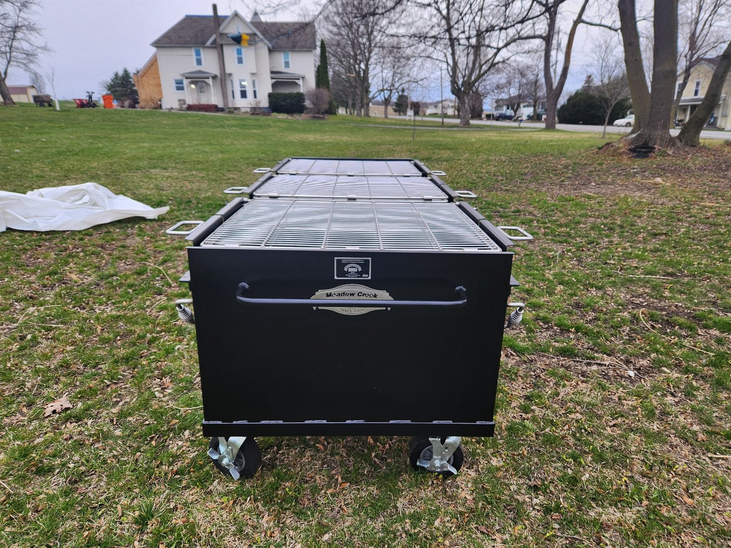 New 2025 MEADOWCREEK BBQ96P BBQ GRILL Trailer