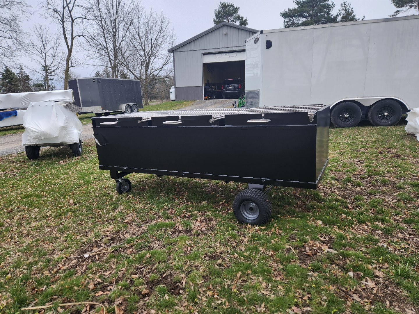 New 2025 MEADOWCREEK BBQ96P BBQ GRILL Trailer