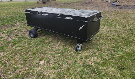 New 2025 MEADOWCREEK BBQ96P BBQ GRILL Trailer
