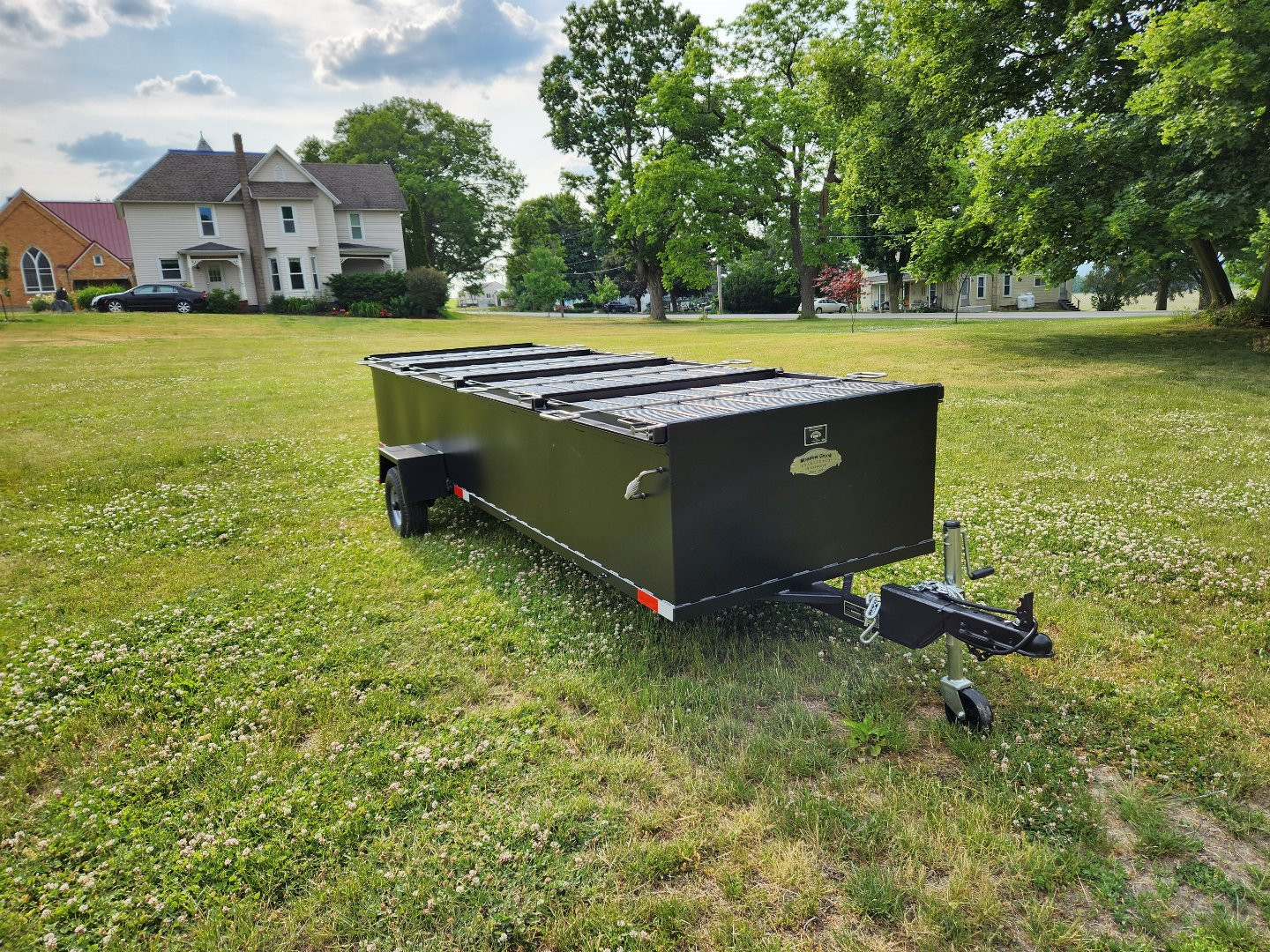 New 2025 Meadowcreek BBQ144-SOG BBQ Trailer CHICKEN FLIPPER