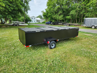 New 2025 Meadowcreek BBQ144-SOG BBQ Trailer CHICKEN FLIPPER
