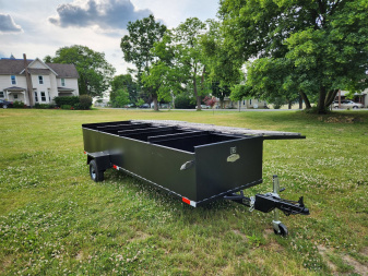 New 2025 Meadowcreek BBQ144-SOG BBQ Trailer CHICKEN FLIPPER