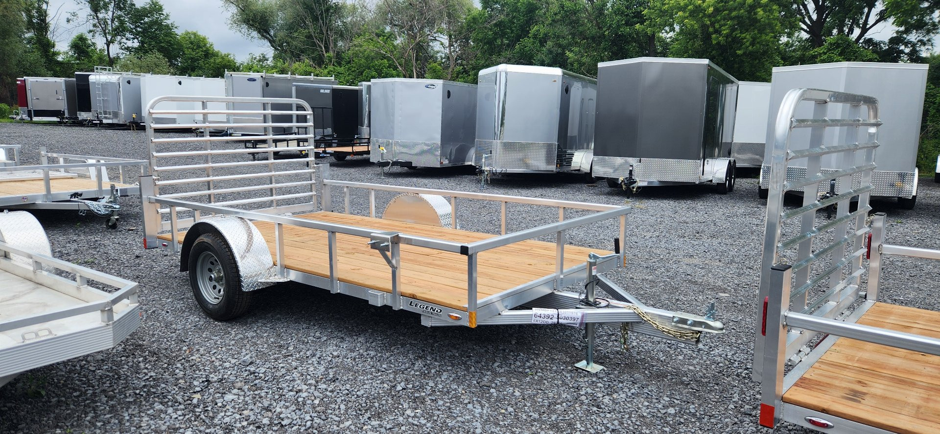 New 2025 LEGEND TRAILERS 6X12ODSA30 Utility Trailer