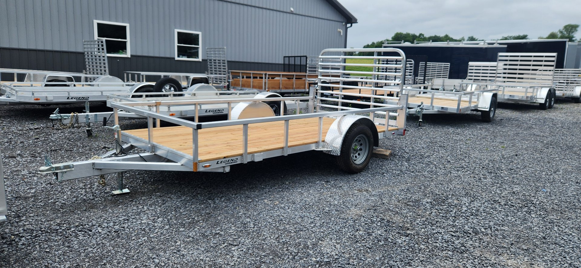 New 2025 LEGEND TRAILERS 6X12ODSA30 Utility Trailer