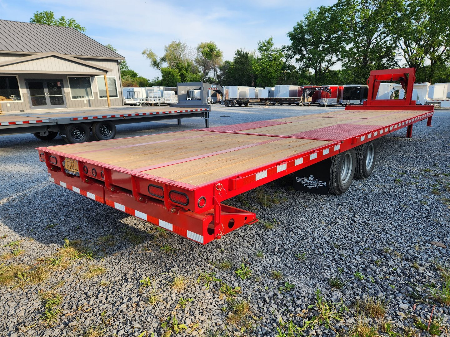 New 2024 BWISE EDG32-25 Equipment Trailer