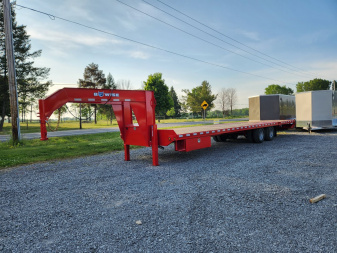 New 2024 BWISE EDG32-25 Equipment Trailer