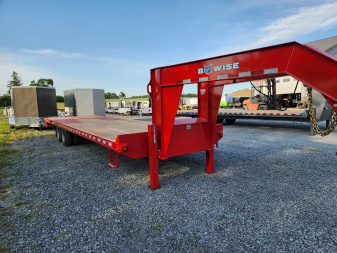 New 2024 BWISE EDG32-25 Equipment Trailer