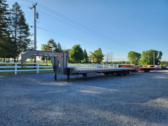 New 2024 BWISE EDG0-23 Equipment Trailer