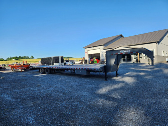 New 2024 BWISE EDG0-23 Equipment Trailer