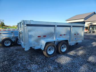 New 2024 BWISE DT14 81.5x14 14K Tandem Axle Dump Trailer