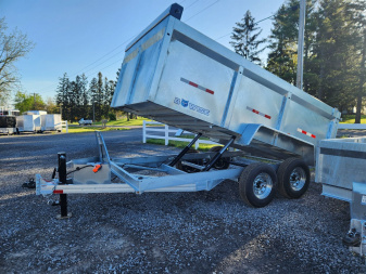 New 2024 BWISE DT14 81.5x14 14K Tandem Axle Dump Trailer