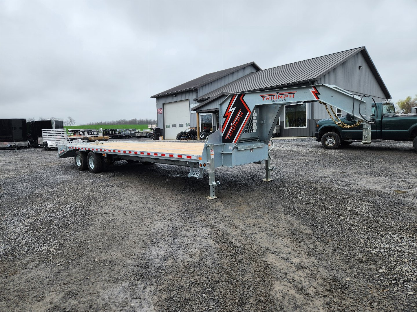 New 2025 TRIUMPH TRAILERS GHDGF2 Equipment Trailer