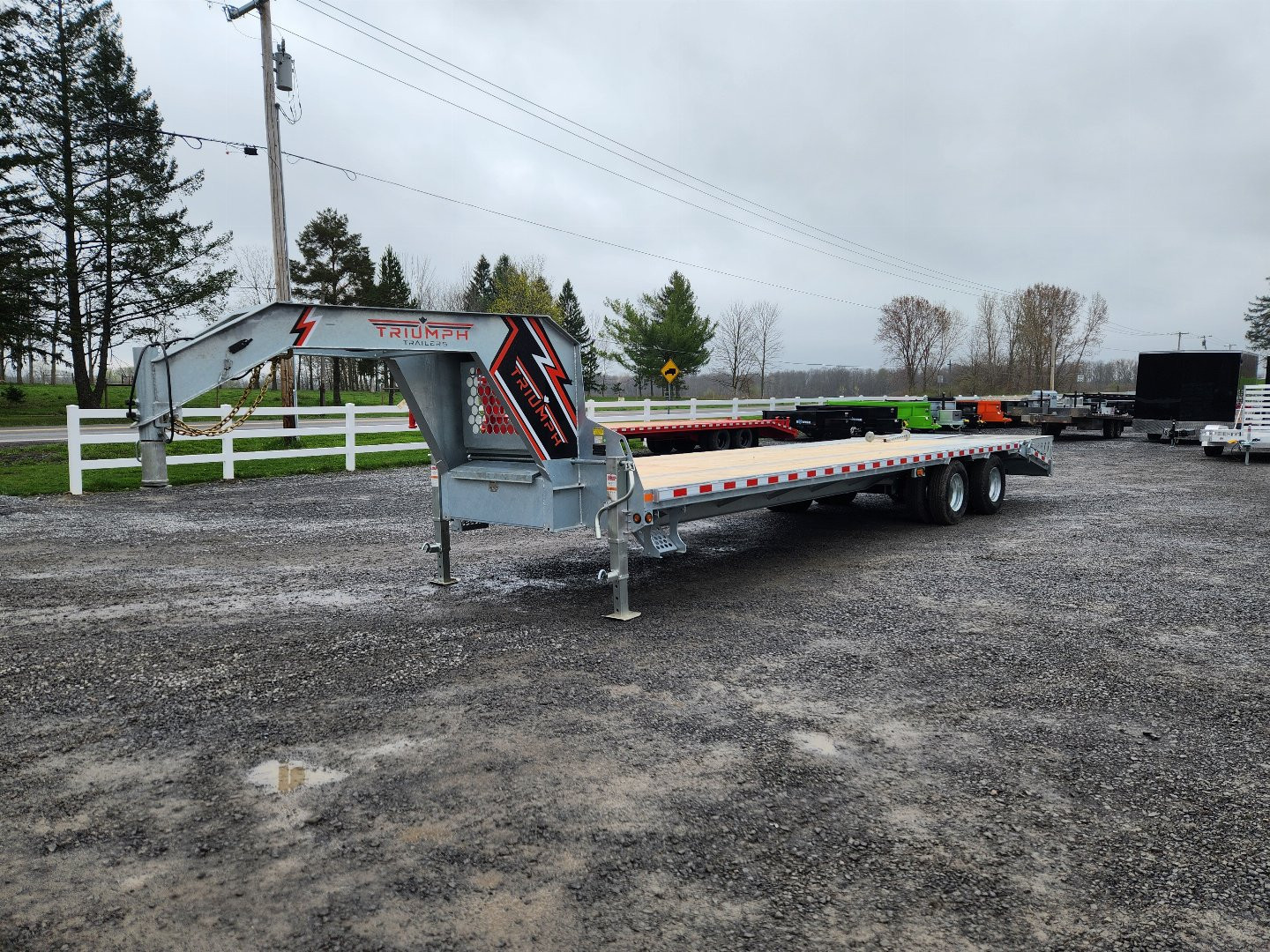 New 2025 TRIUMPH TRAILERS GHDGF2 Equipment Trailer