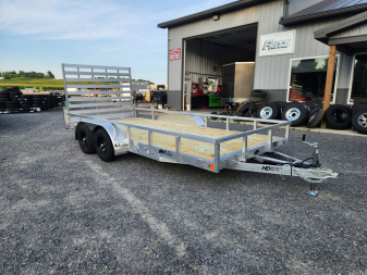 New 2025 Black Rhino EX716TA Utility Trailer