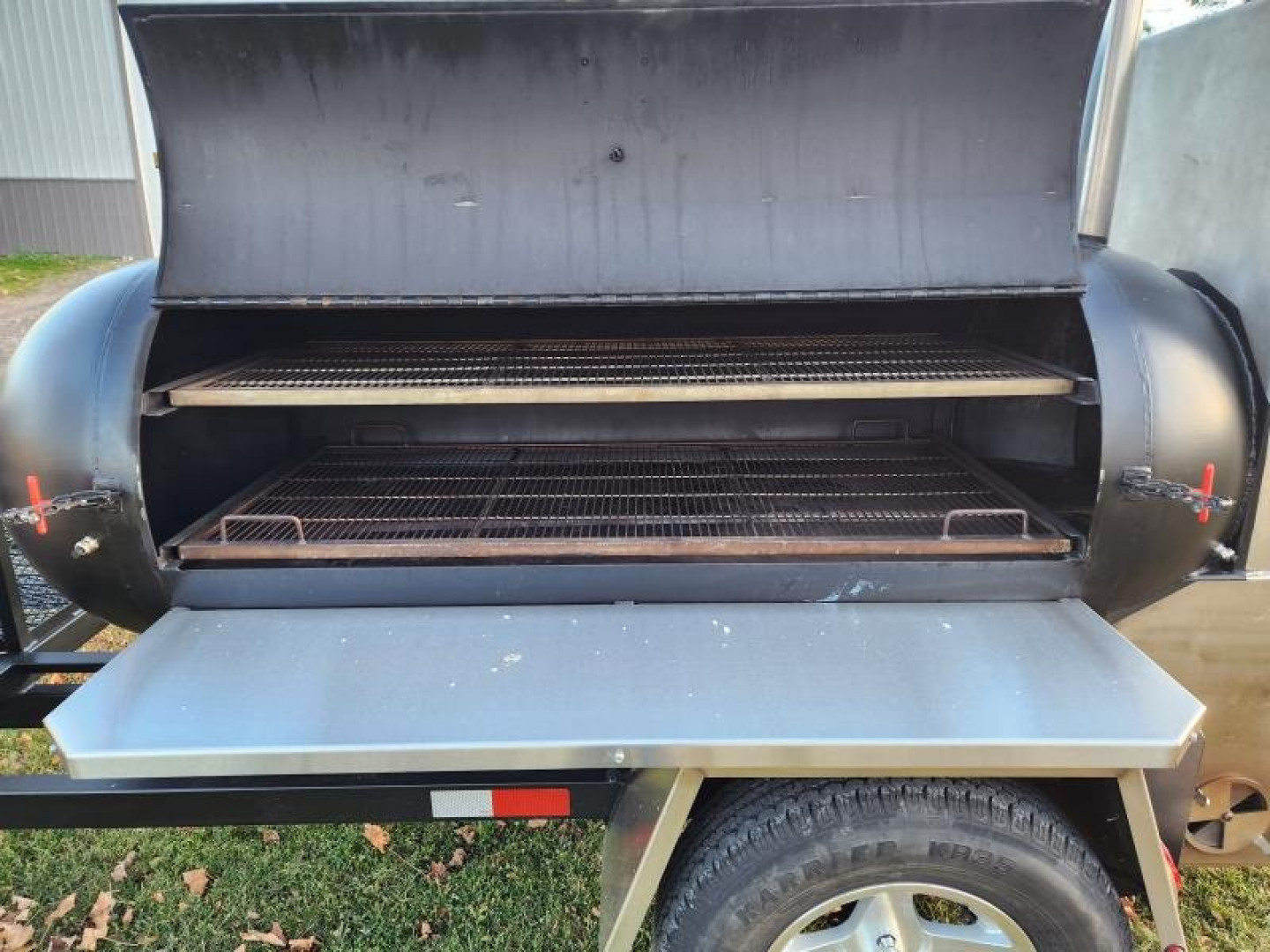 Used 2023 Meadow Creek TS250 TANK SMOKER BBQ Trailer