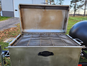 Used 2023 Meadow Creek TS250 TANK SMOKER BBQ Trailer