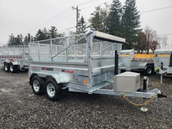 New 2024 K-Trail RS610 GALVANIZED Dump Trailer